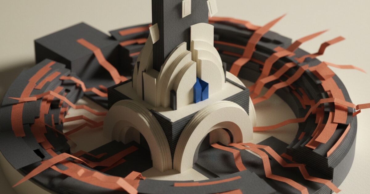Redaktionel illustration til „OpenAI tier om 2.000 pakker på RubyGems“