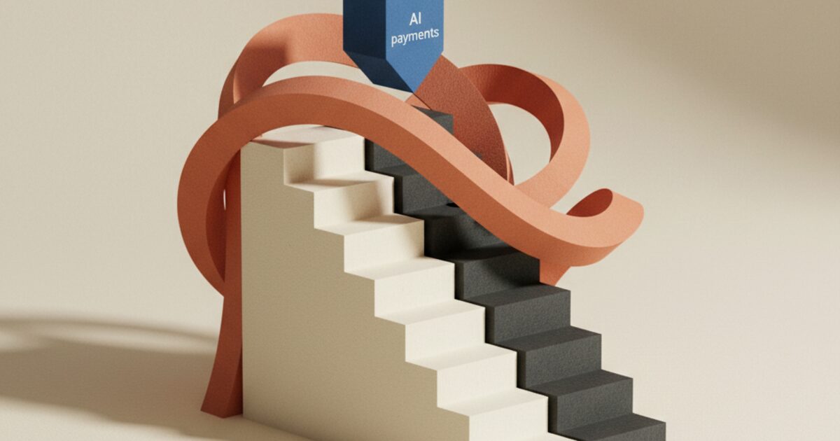 Redaktionel illustration til „Topfirmaer bruger 10 procent mindre på AI per ansat“